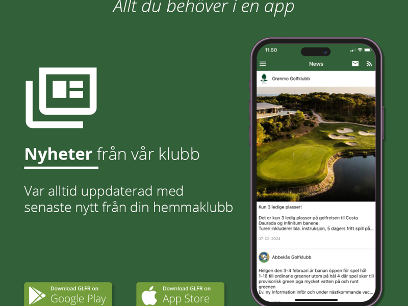GLFR, vår nya klubbapp