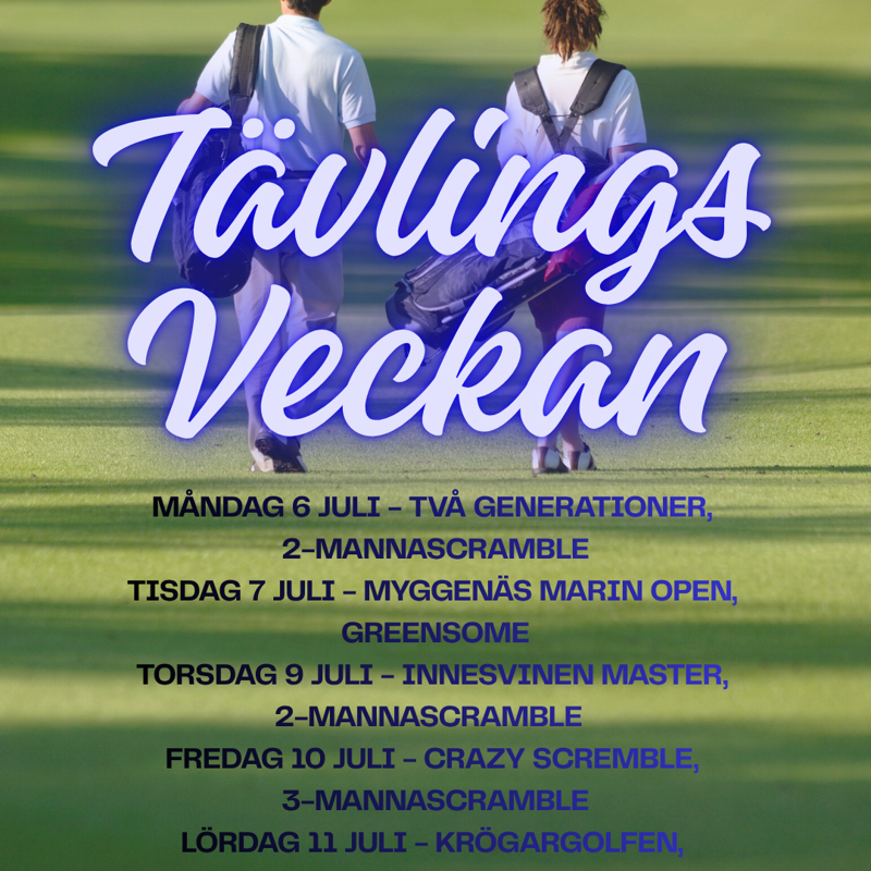 Tävlingsveckan v.28