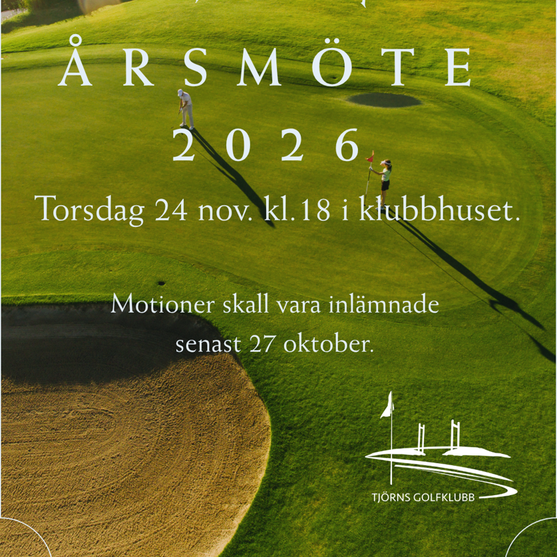 Årsmöte 24 nov. 2026