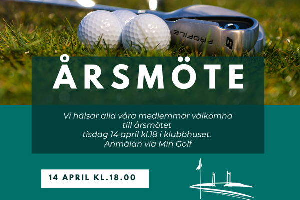 Årsmöte 14 april 2026