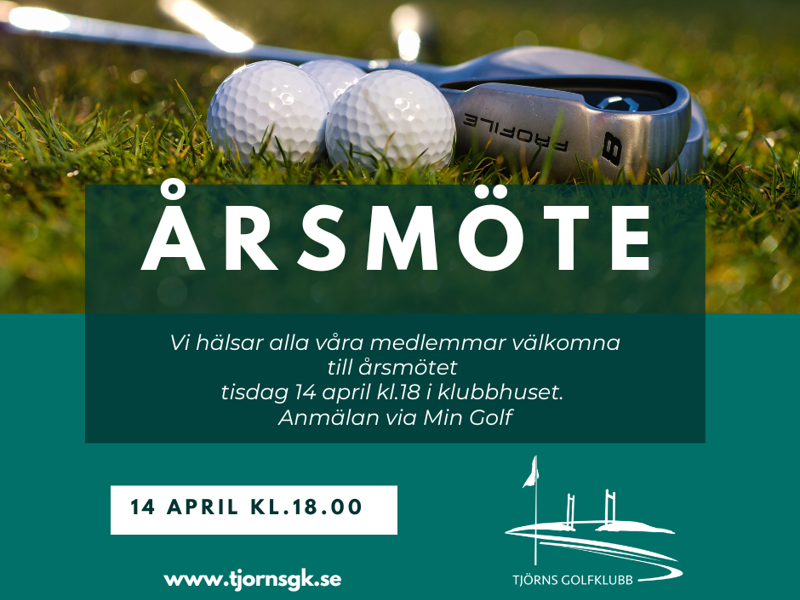 Årsmöte 14 april 2026