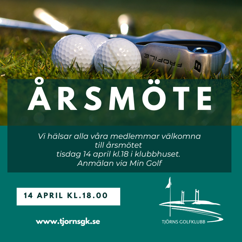 Årsmöte 14 april 2026