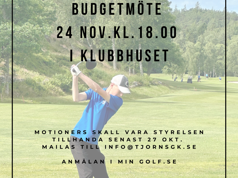 Budgetmöte 24 nov 2025