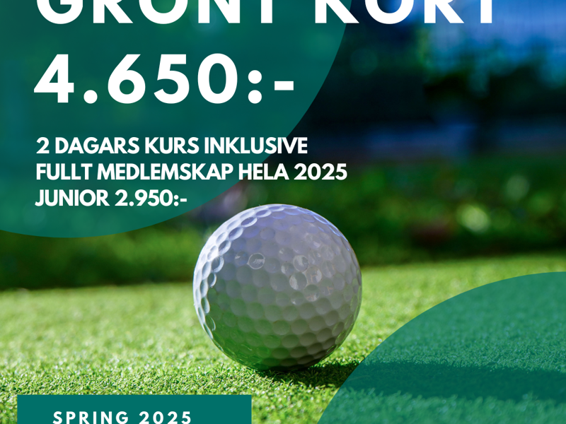 Sugen på att börja spela golf?
