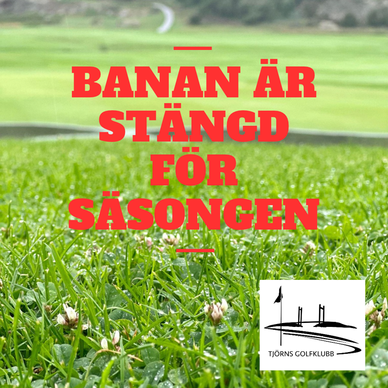 Banan är stängd för säsongen